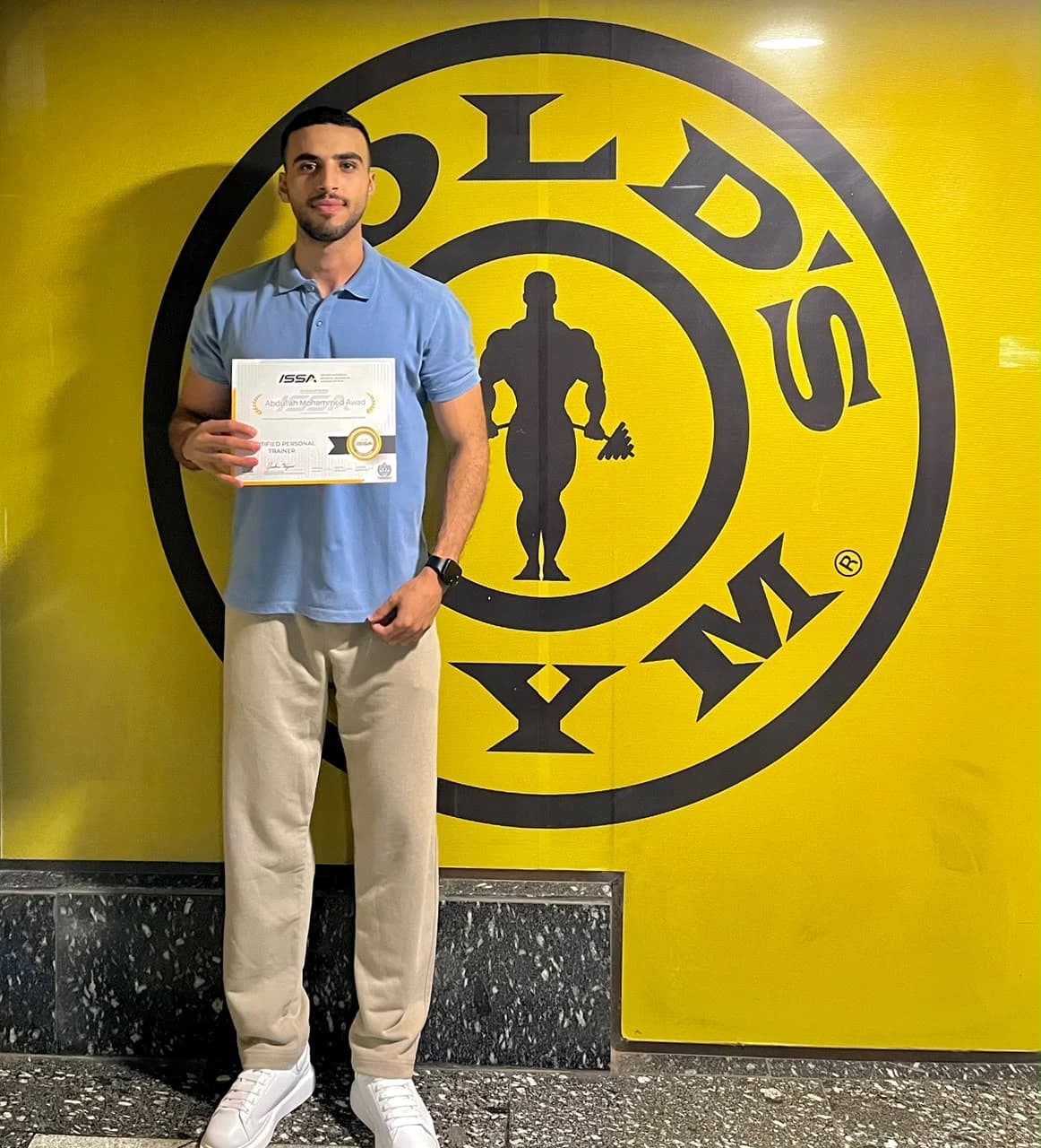 ISSA certified trainer